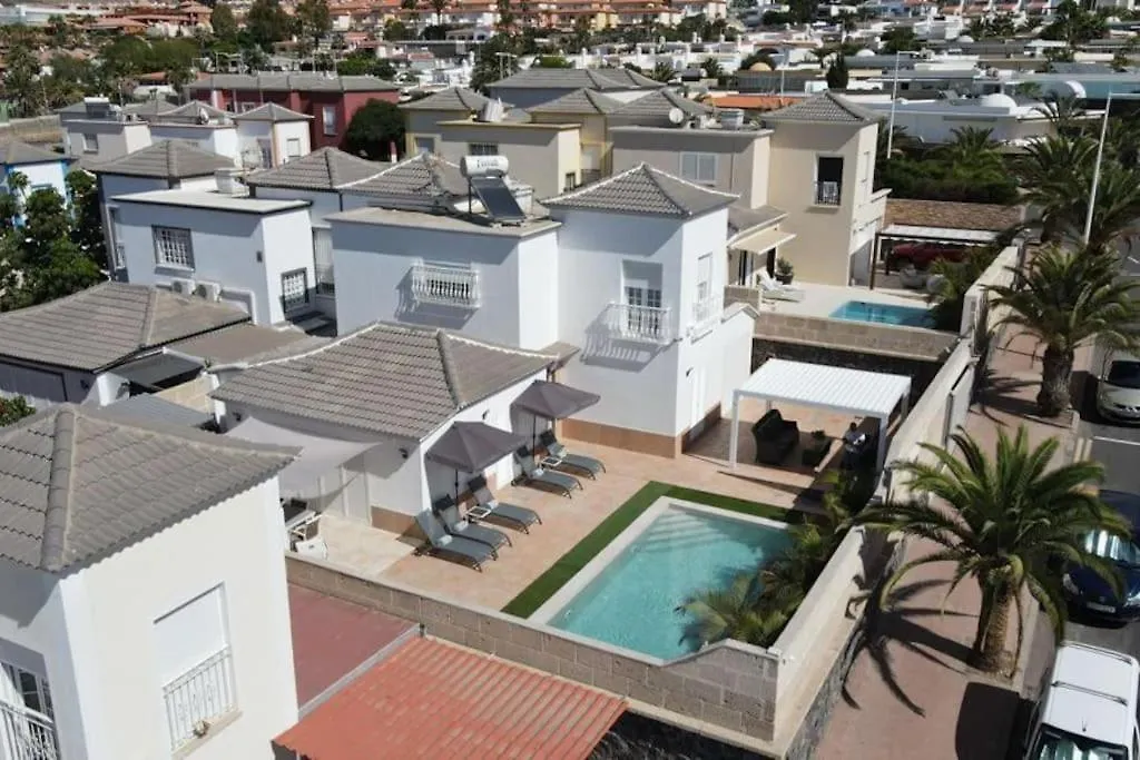 Apartment Villa Vanesa Heated Pool Ocean Views Private Costa Adeje Central Spain
