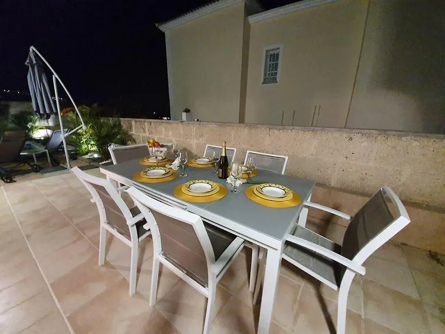 Apartment Villa Vanesa Heated Pool Ocean Views Private Costa Adeje Central Spain