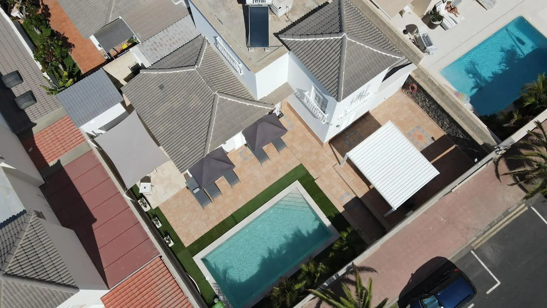Apartment Villa Vanesa Heated Pool Ocean Views Private Costa Adeje Central