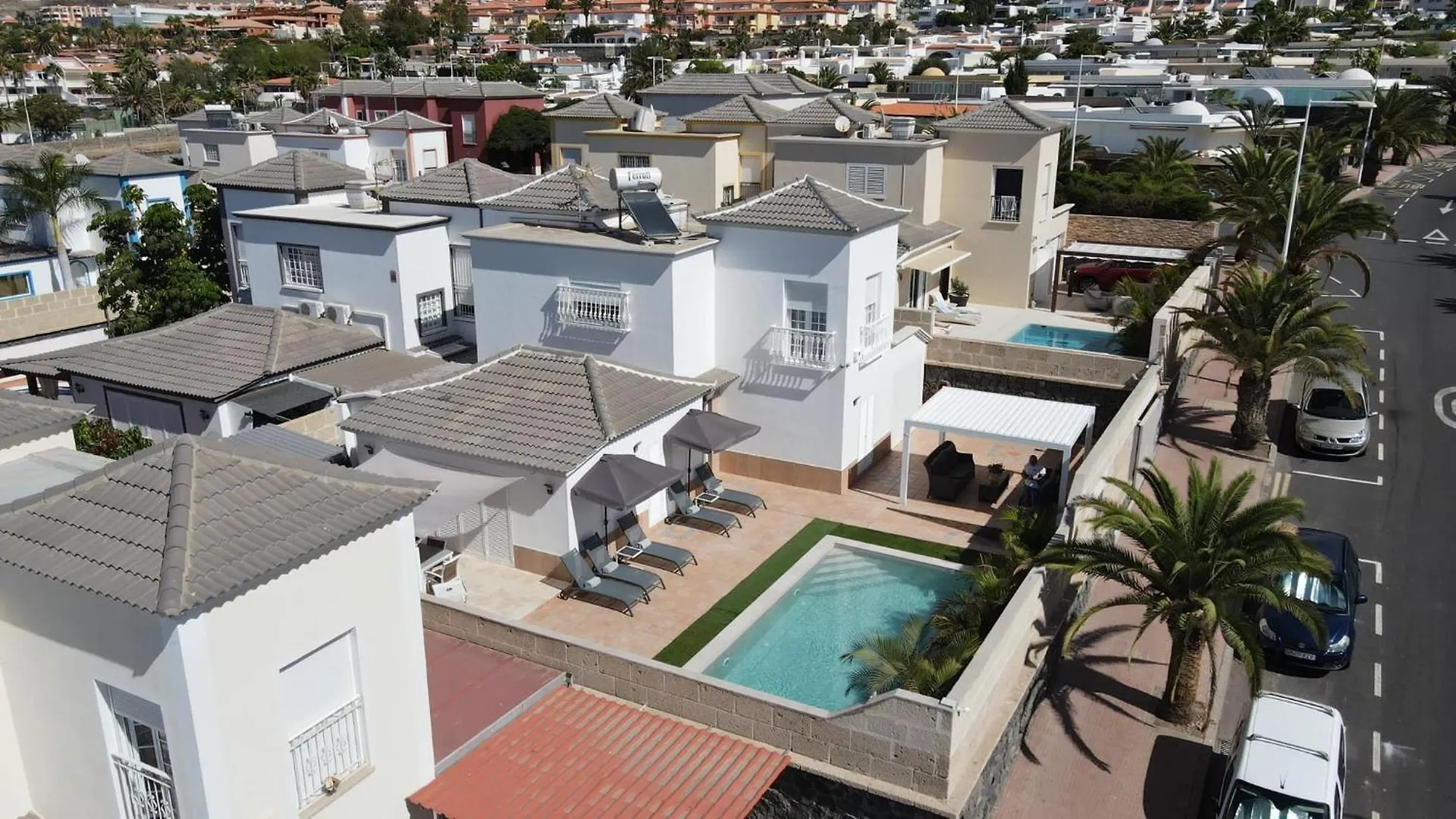 Villa Vanesa Heated Pool Ocean Views Private Costa Adeje Central Spain